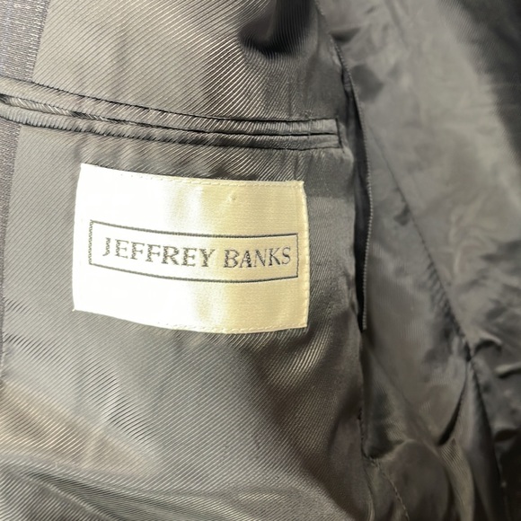 Jeffrey Banks Wool Blazer Retired Studio Inventory From Sony Productions - Picture 2 of 5